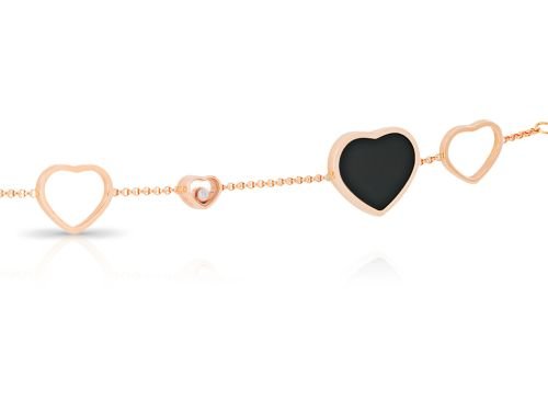 Chopard Diamond Happy Hearts Bracelet (2)