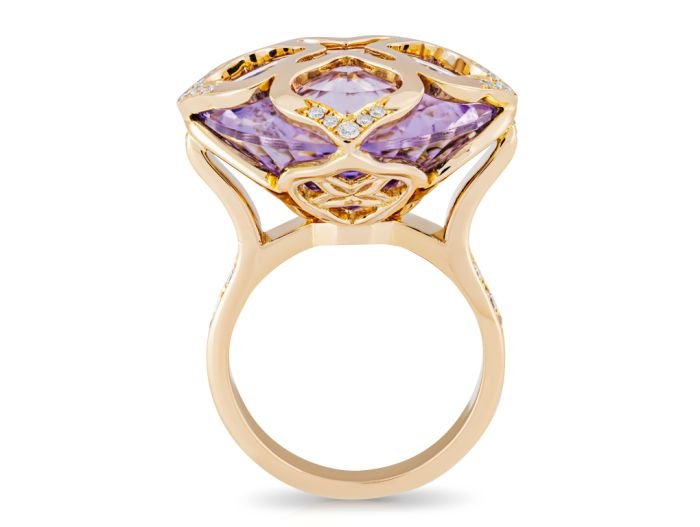 Chopard Imperiale Amethyst Diamond Ring - Image 3