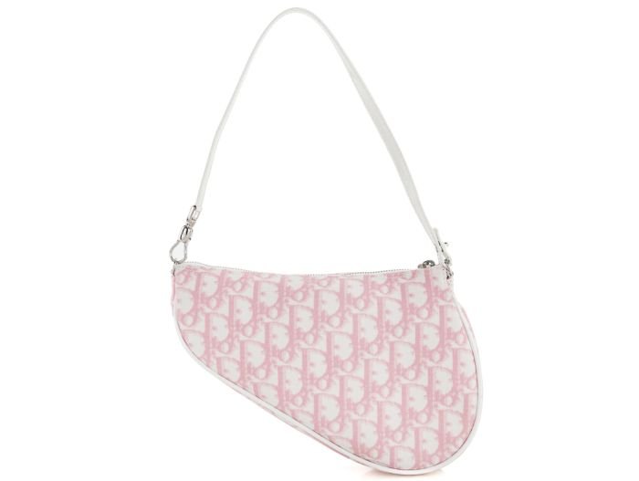 Christian Dior Vintage Saddle Bag - Image 5