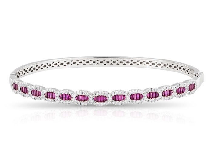 Ruby & Diamond Bangle (1)