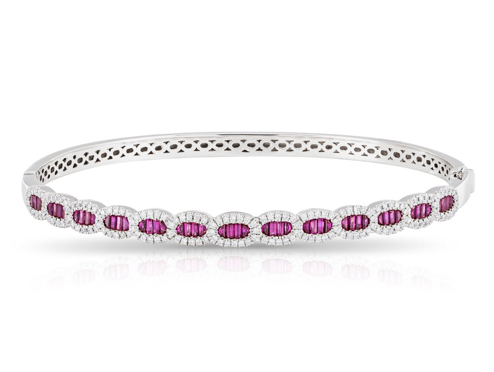Ruby & Diamond Bangle (1)