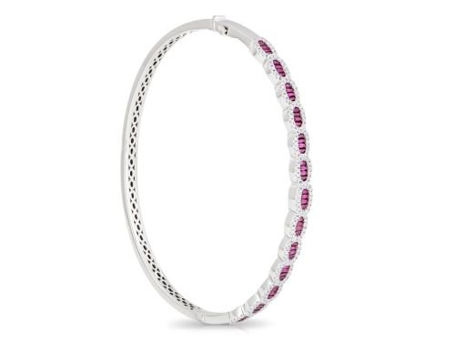 Ruby & Diamond Bangle (2)