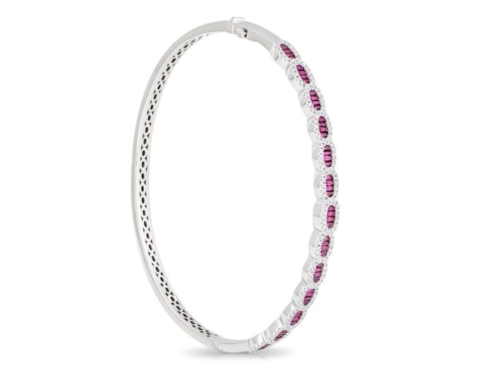 Ruby & Diamond Bangle (2)