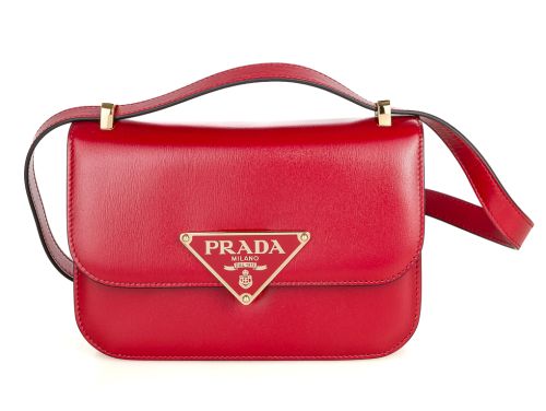 Prada Emblème Shoulder Bag