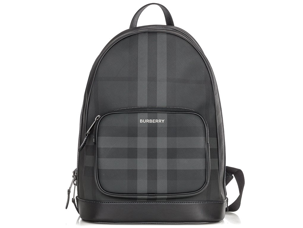 Burberry Rocco Checked Backpack