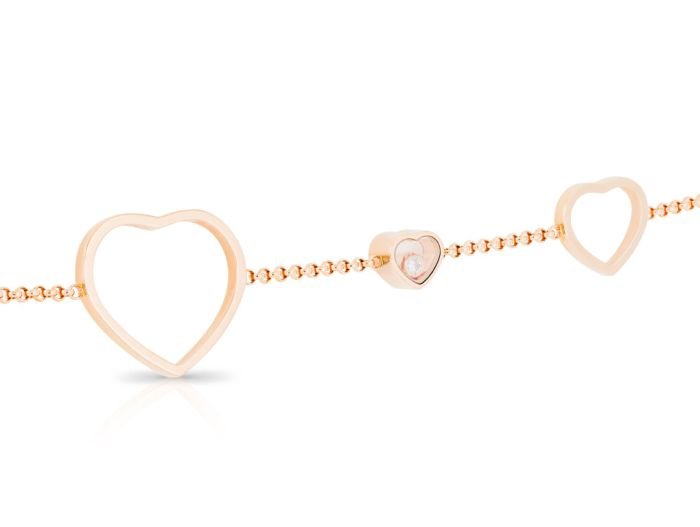 Chopard Diamond Happy Hearts Bracelet - Image 2