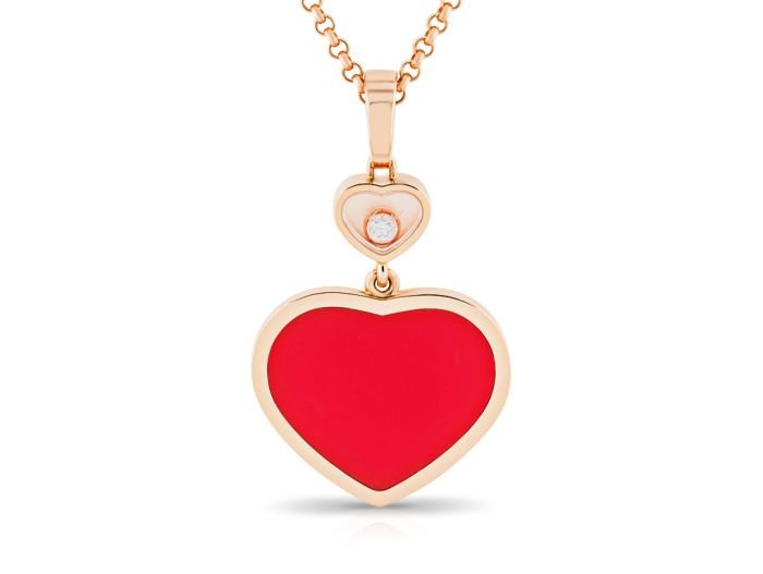 Chopard Happy Hearts Diamond Pendant (2)