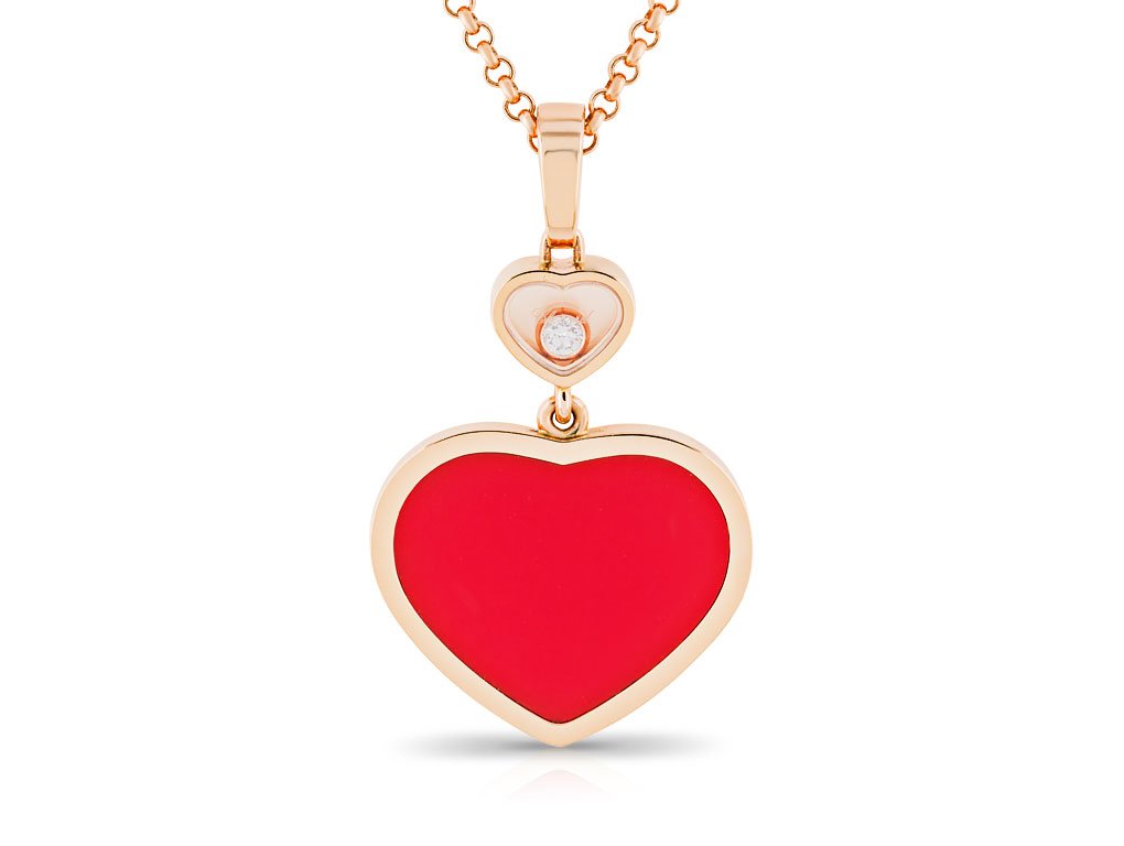 Chopard Happy Hearts Diamond Pendant (2)