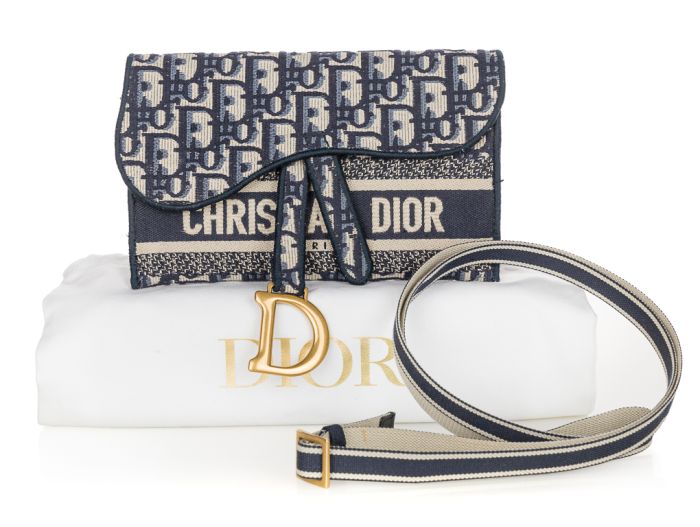 Christian Dior Oblique Saddle Bag (1)