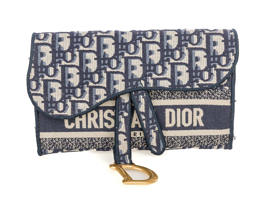 Christian Dior Oblique Saddle Bag (2)