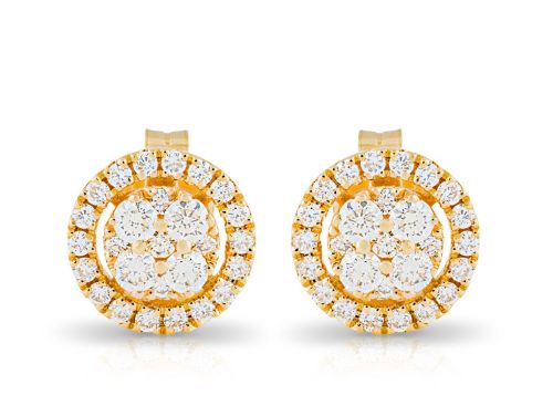Circular Diamond Earrings (1)