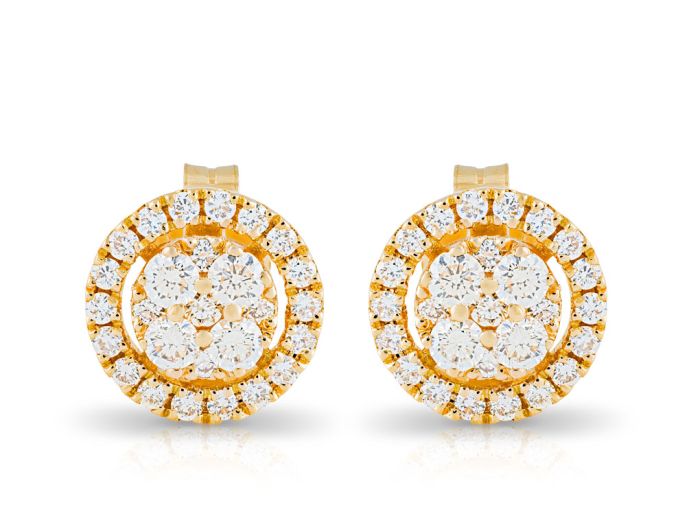 Circular Diamond Earrings (1)