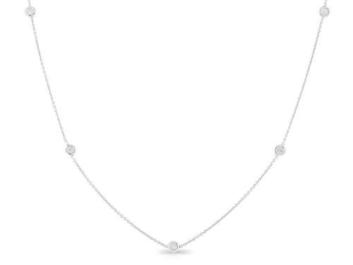 Diamond Droplet Necklace (1)