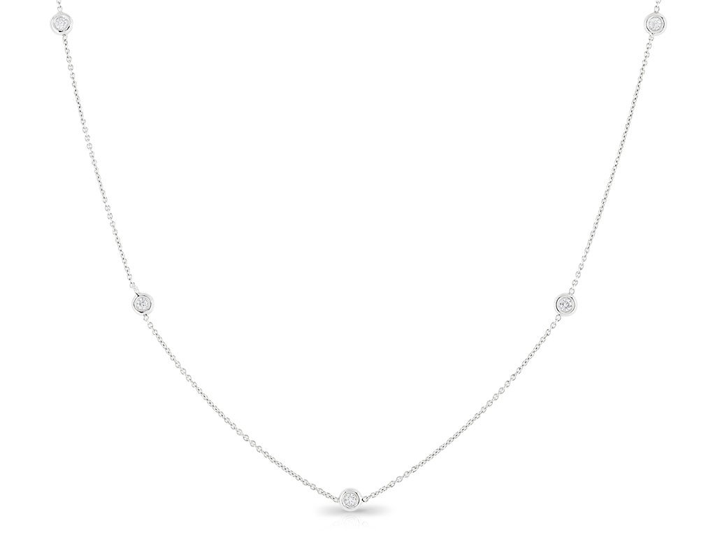 Diamond Droplet Necklace (1)