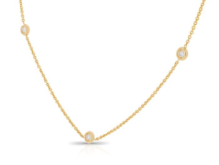 Diamond Chain Necklace - Image 2