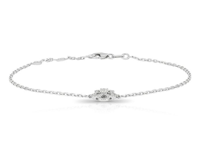 Diamond Floral Bracelet (1)