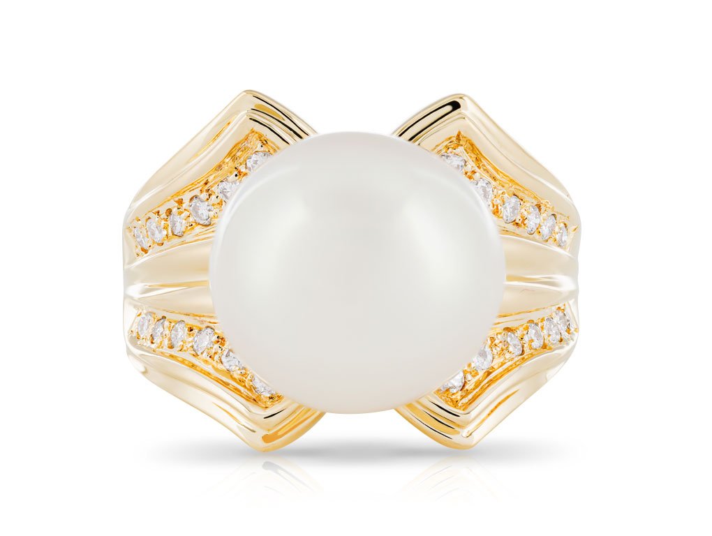Diamond & Pearl Ring (1)