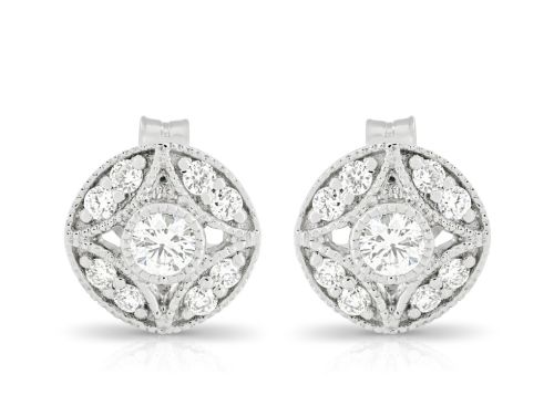 Diamond Stud Earrings (1)