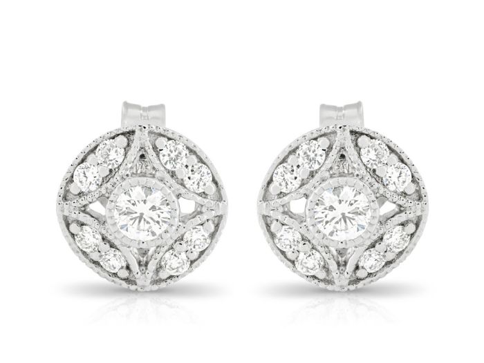 Diamond Stud Earrings (1)