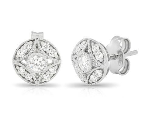 Diamond Stud Earrings (2)