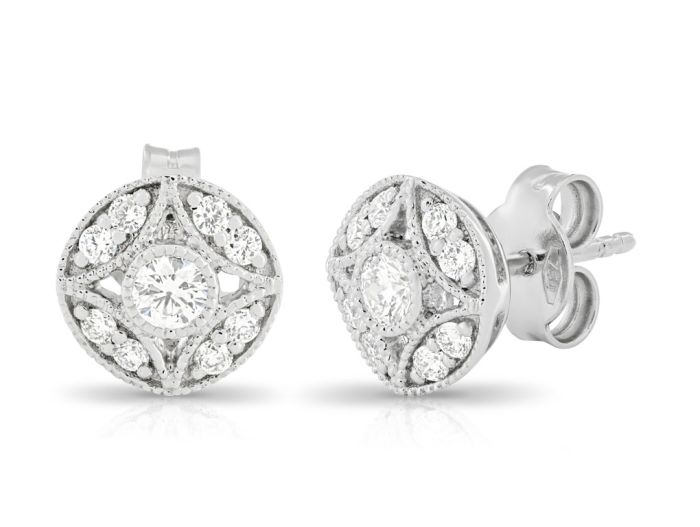 Diamond Stud Earrings (2)