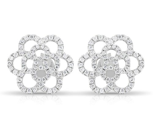 Floral Diamond Earrings (1)