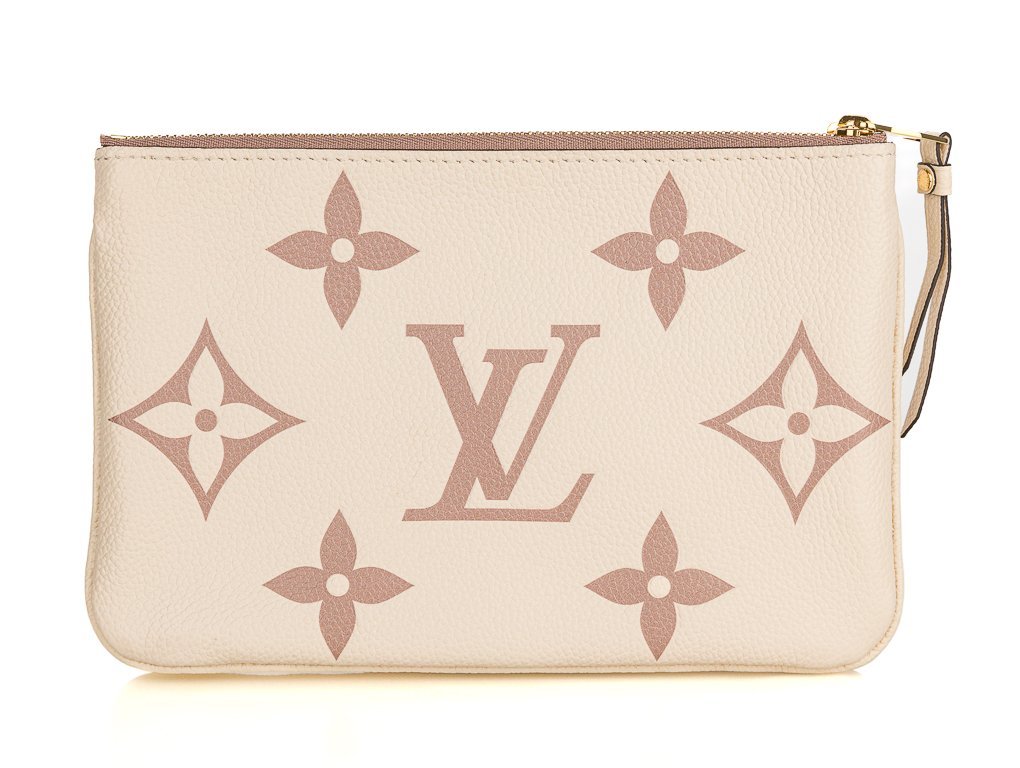Louis Vuitton Double Zip Pochette Damier Ebene