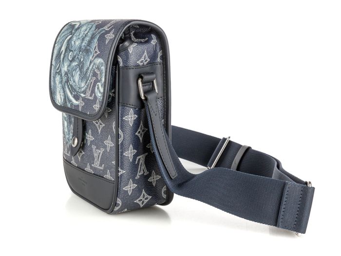 Louis Vuitton Messenger Bag Limited Edition Chapman Savane Monogram Canvas BB Bag - Image 2