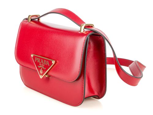 Prada Emblème Shoulder Bag