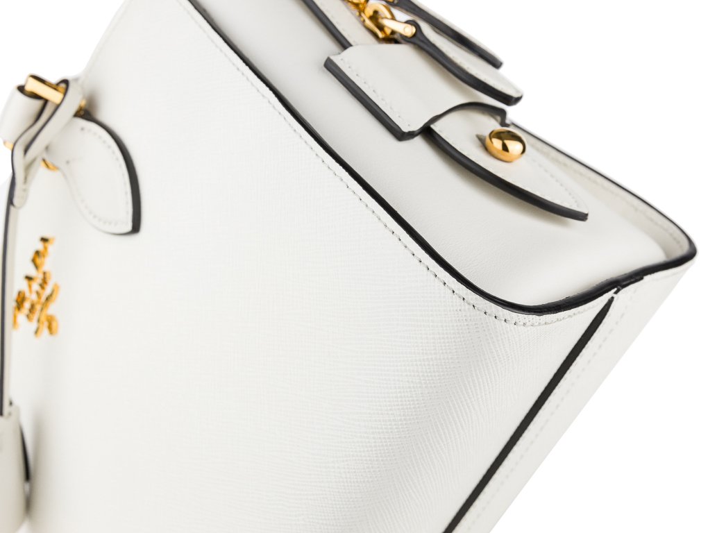 【関税&送料込】Prada Borsa A Mano Media In Pelle Saffiano Pre Owned Prada Saffiano Borsa A Mano Bag - Shop Prestige