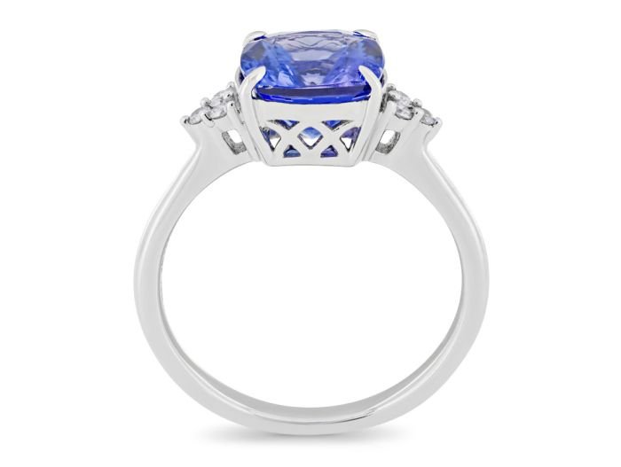 Tanzanite & Diamond Ring (3)