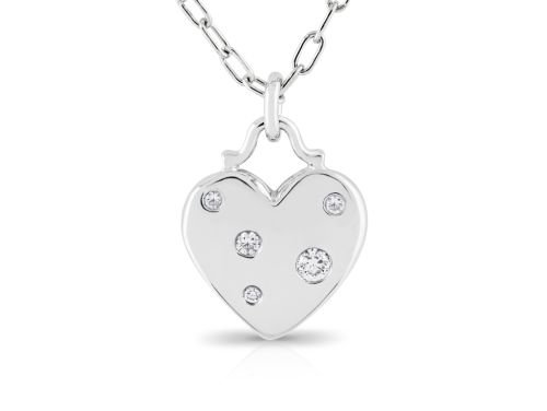 Tiffany & Co Diamond Etoile Heart Necklace