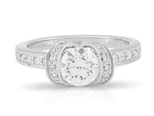 Tiffany Diamond Ribbon Ring