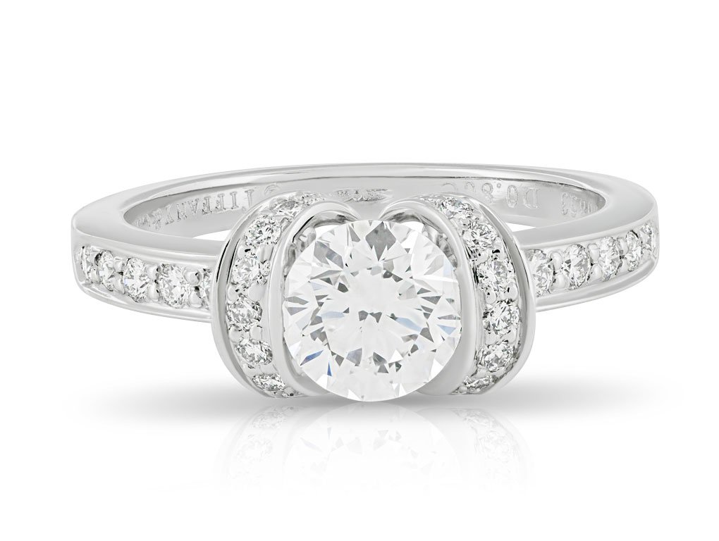 Tiffany Diamond Ribbon Ring