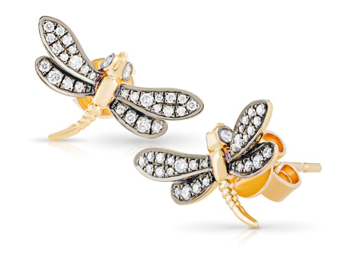 Annoushka Love Diamonds Dragonfly Studs - Image 2