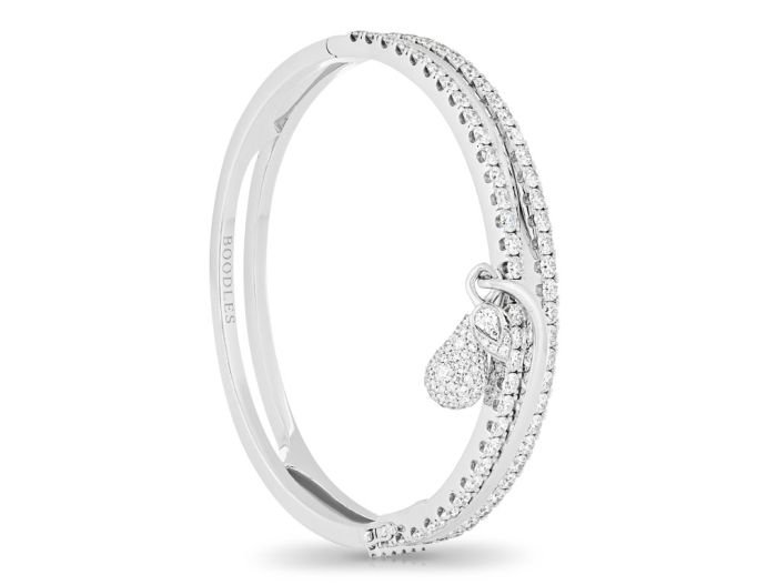 Boodles Orchard Double Row Diamond Bangle (2)