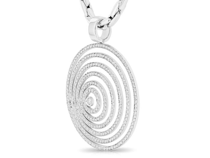 Diamond Spiral Necklace - Image 2
