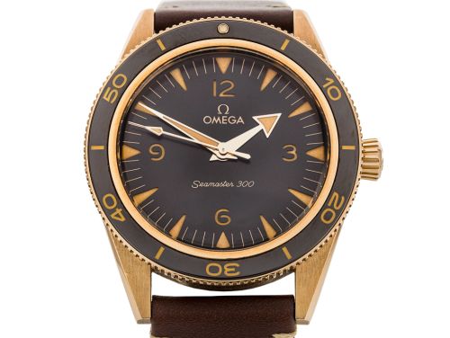 Omega Seamaster 300 Bronze Gold 41mm Watc