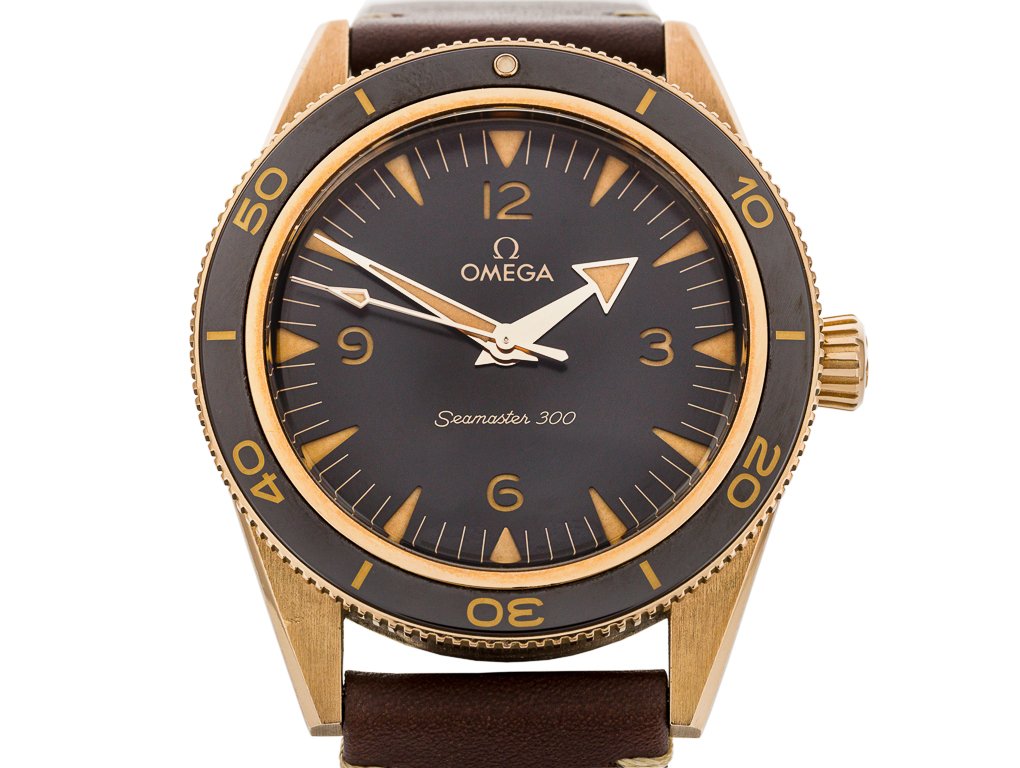 Omega Seamaster 300 Bronze Gold 41mm Watc