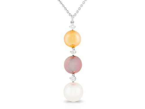 Pearl & Diamond Pendant