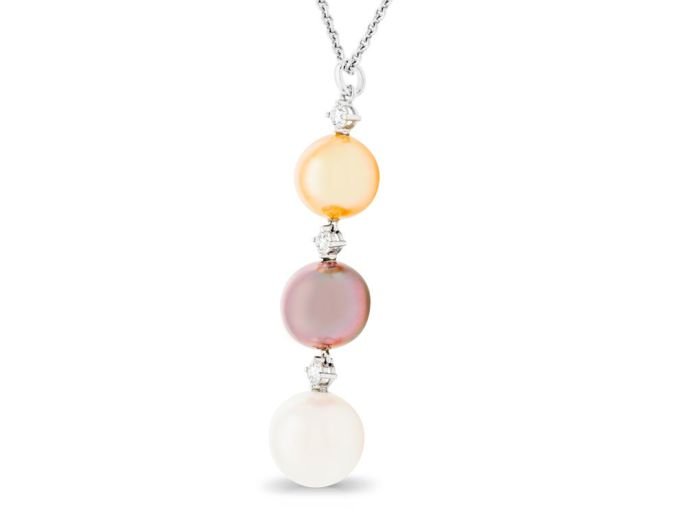 Pearl & Diamond Pendant - Image 2