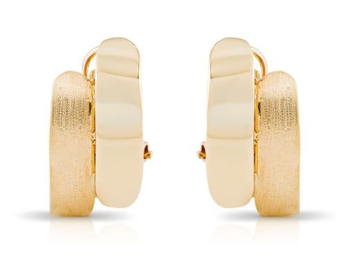 Wide Half Hoop Earrings (1)