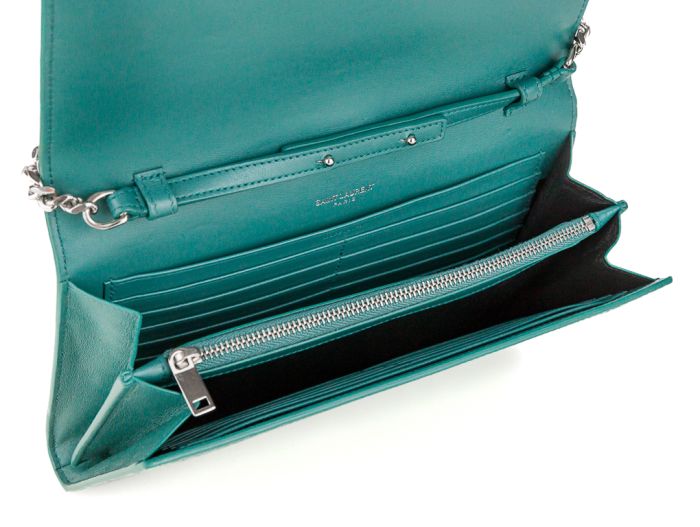 Yves Saint Laurent Kate Croc Embossed Bag - Image 3
