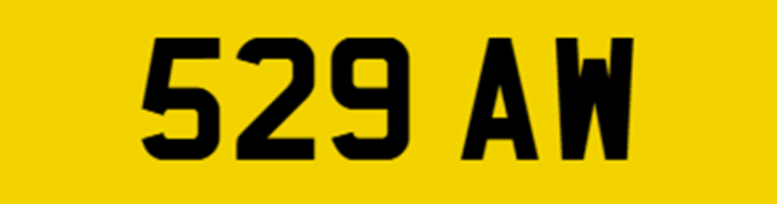 Cherished Plate - 529 AW