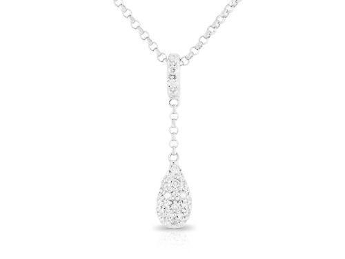 Diamond Raindrop Necklace (1)