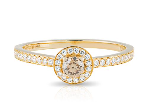 Le Vian Diamond 14ct Yellow Gold Ring (1)