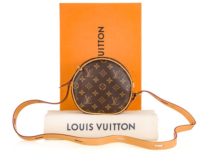 Louis Vuitton Brown Monogram Canvas Boite Chapeau Souple PM Shoulder Bag