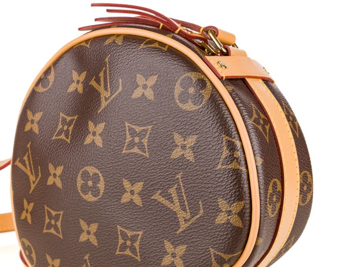 Louis Vuitton Brown Monogram Canvas Boite Chapeau Souple PM Shoulder Bag - Image 5