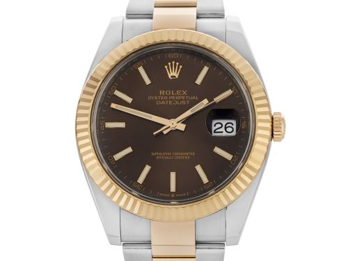 Rolex Datejust 41mm Stainless Steel & Gold Watch (1)