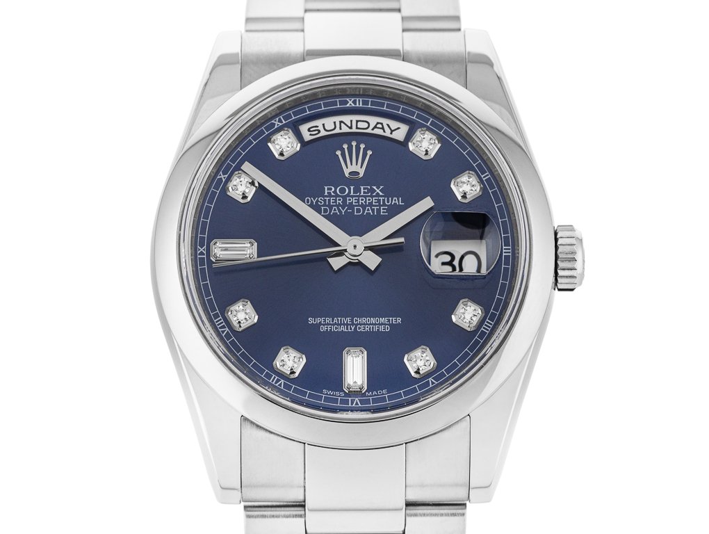 Rolex Day-Date 36mm 18ct white Gold Watch